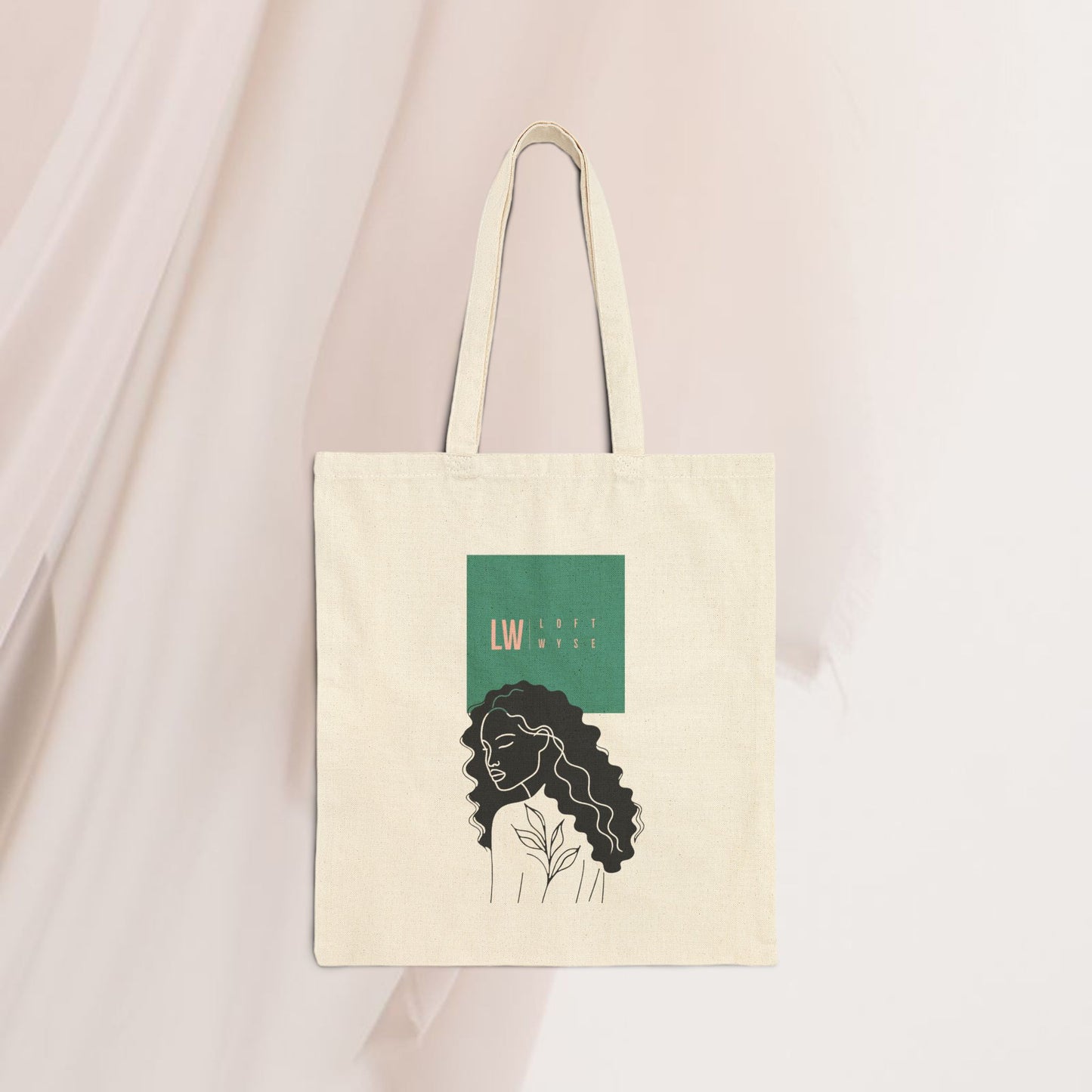 Mindful Definition Canvas Tote Bag Heartspace