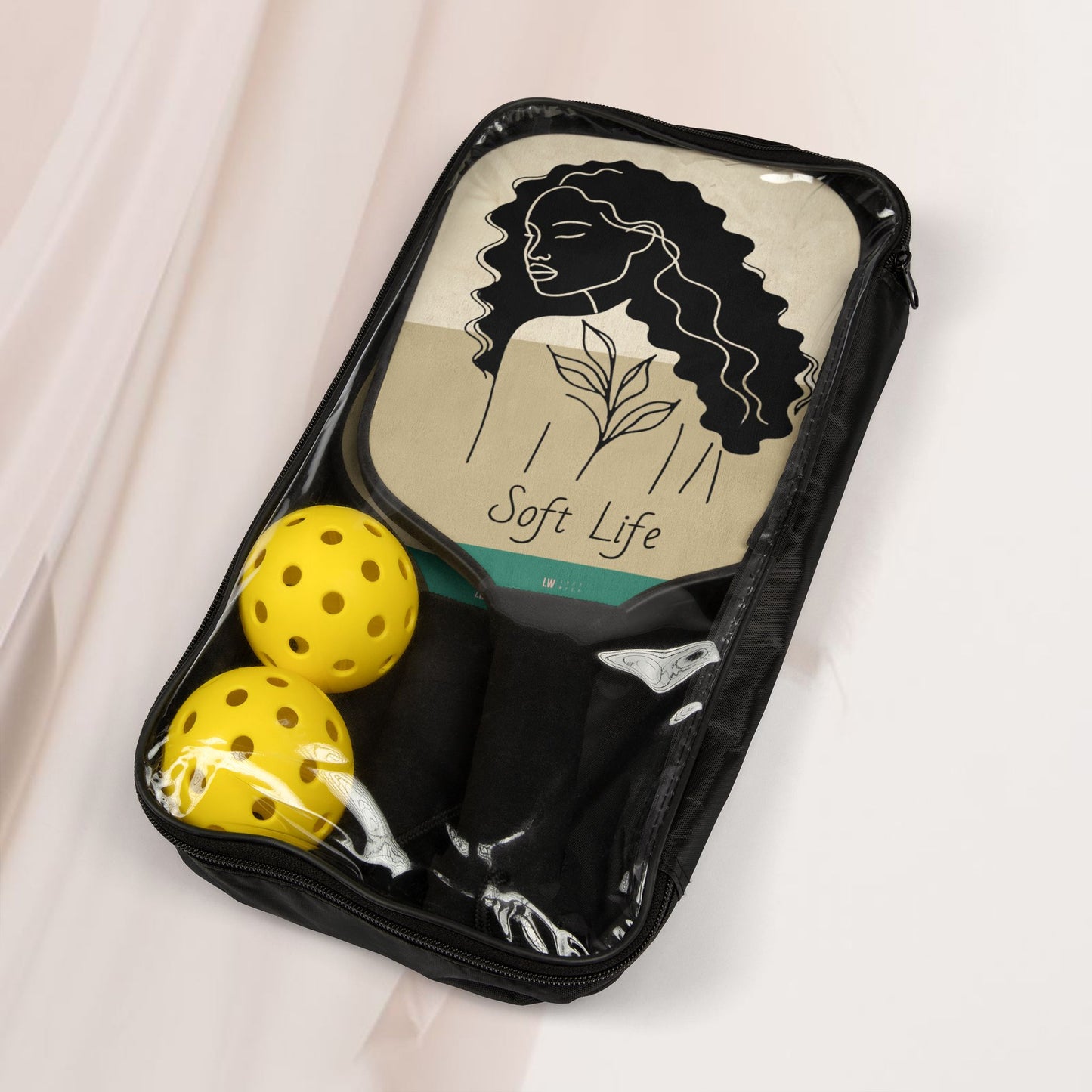 Mindful Living Pickleball Set – Soft Life Edition