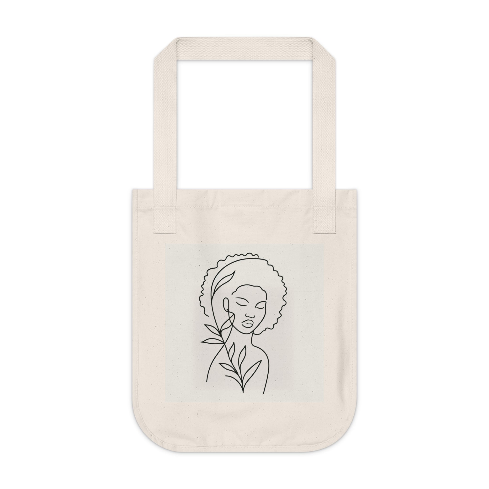 Balancing Act — Minimalist Plant and Stones Art Tote Bag by Nature Life