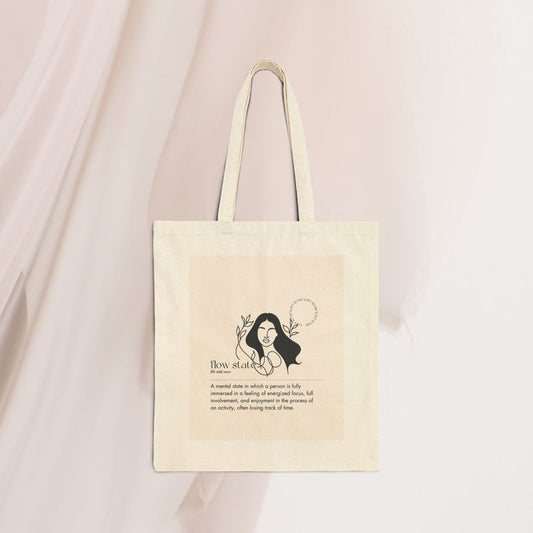 Mindful Definition Tote Bag Flow State