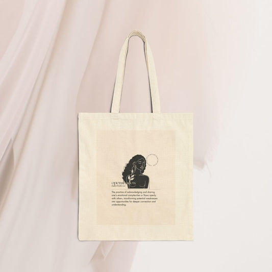 Mindful Definition Canvas Tote Bag Openshadow